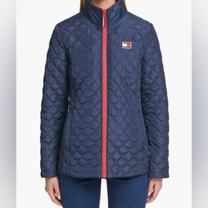 Tommy Hilfiger Women's Light Jacket Coat Waterproof Size Medium